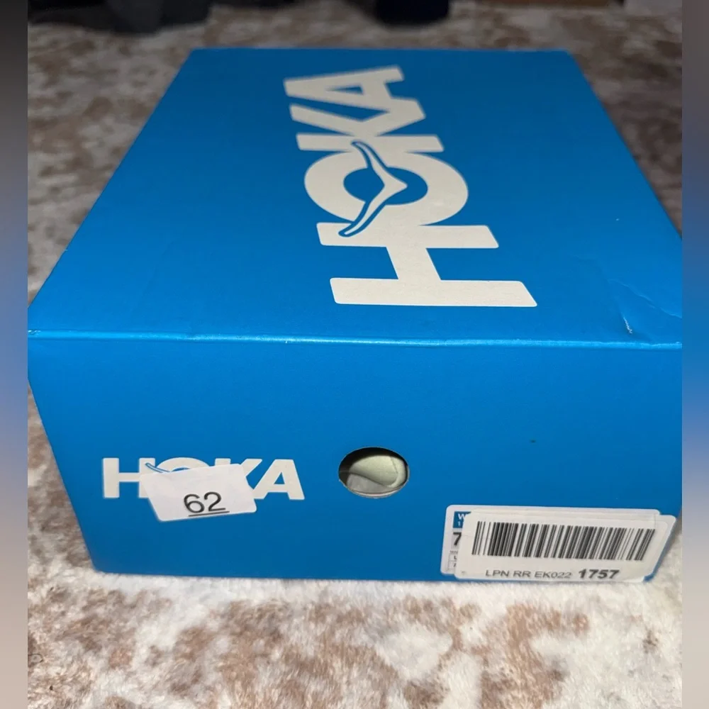 Hoka Blue and Yellow Athletic Shoes - Picture 10 of 10